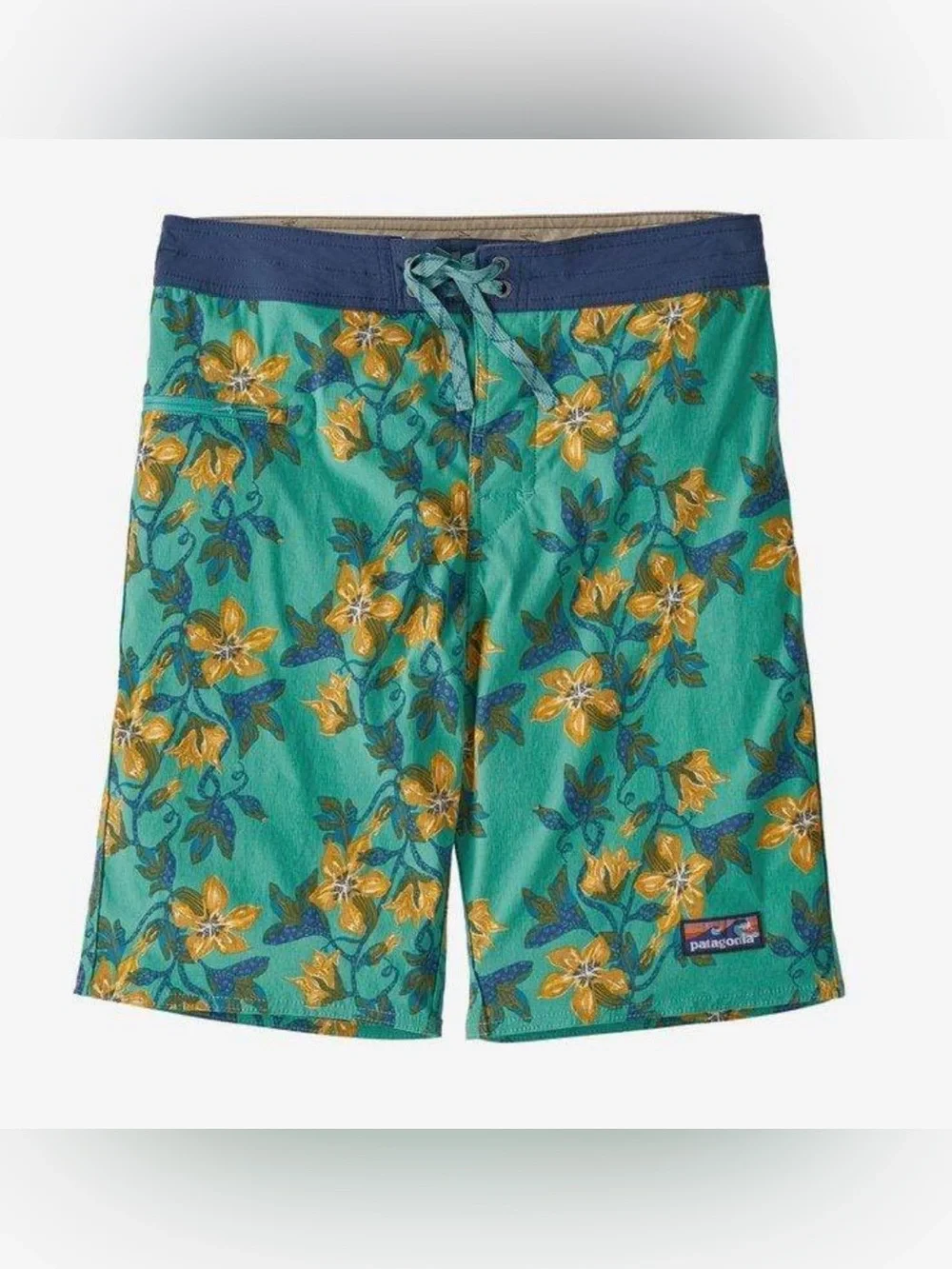 Patagonia Swim 21” Wavefarer Floral Board Shorts Size 30” x 10”